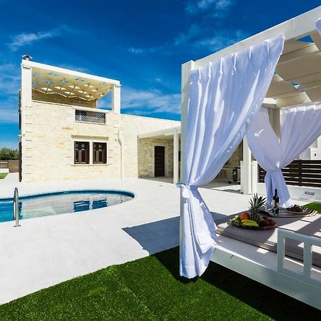 Caramel Villa, With 40M2 Pool & Spa Whirlpool, By Thinkvilla Pánormos Exterior foto